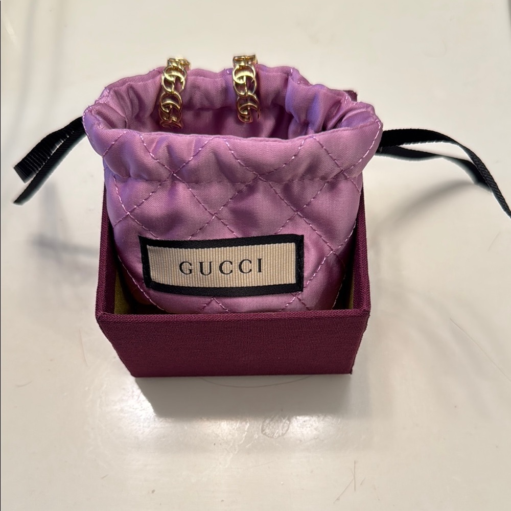 NWOT Gucci Earrings w/ full packaging